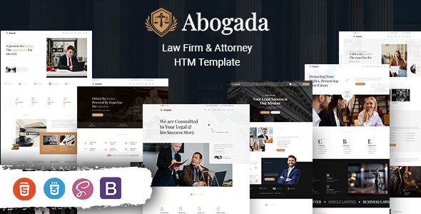 Abogada - Attorney Lawyer HTML Template