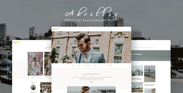 ABRILLIX - Creative Photography Blog Template