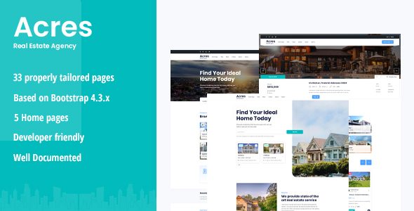 Acres - Real Estate HTML5 Template