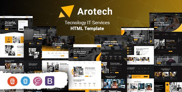 Arotech - Technology IT Services HTML Template