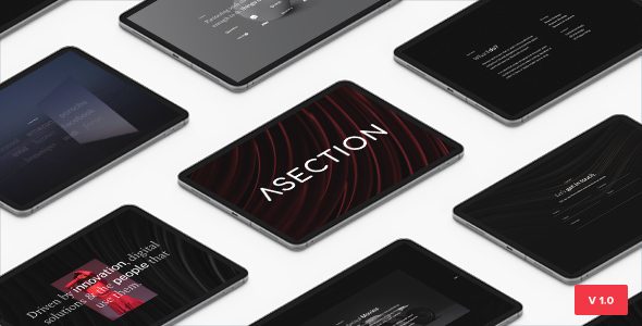 ASection - Bootstrap 5 Personal One Page HTML Template