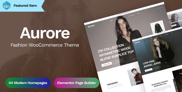Aurore - Fashion WooCommerce Theme