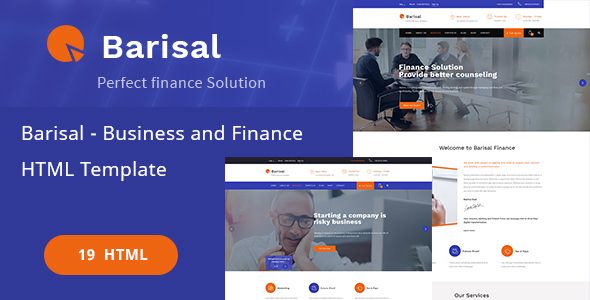 Barisal - Finance HTML Template