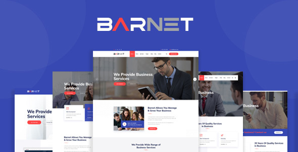 Barnet - Business Consulting and Professional Services HTML Template