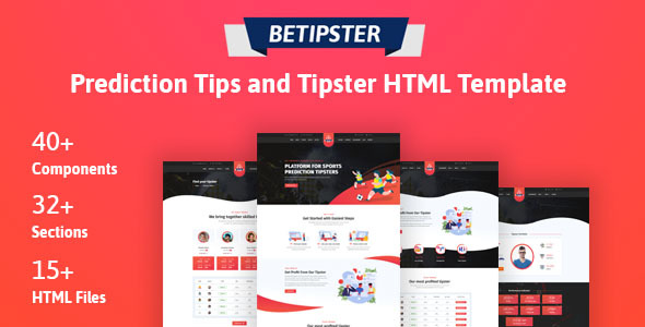 Betipstar - Prediction Tips & Tipster Platform HTML Template