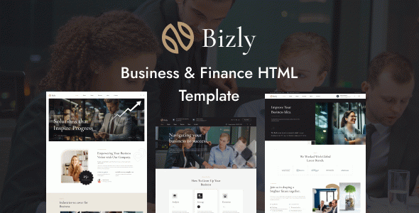 Bizly - Business & corporate agency HTML template