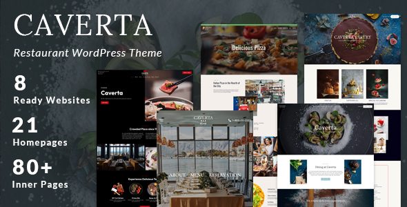 Caverta - Restaurant WordPress Theme