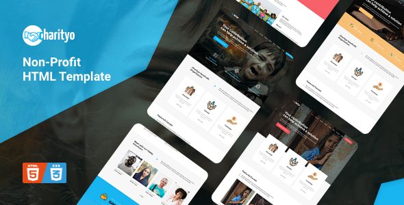 Charityo - NonProfit Fundraising Charity HTML Template