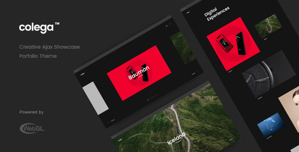 Colega - Creative Portfolio WordPress Theme