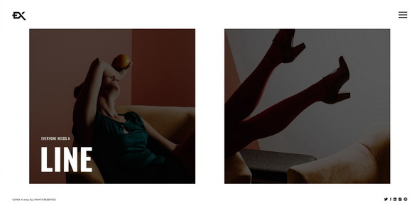 Conex - Photography Portfolio Template