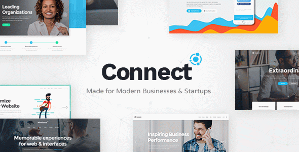 Connect - Software Company WordPress Theme