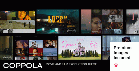 Coppola - Movie and Film Production WordPress Theme