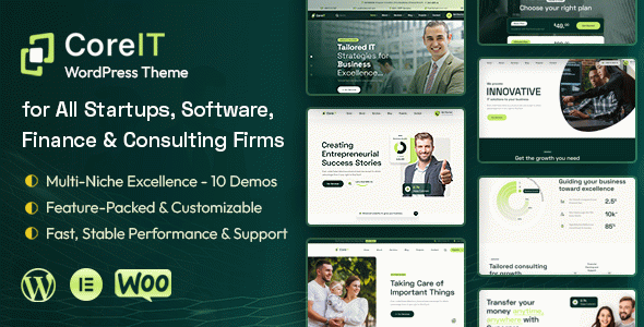 Core IT – Corporate & Consulting Business WordPress Theme