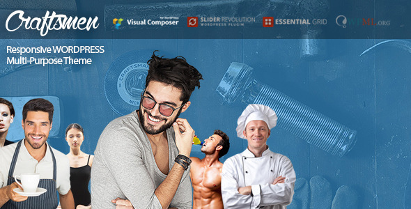 Craftsmen: WordPress Theme for Every Business