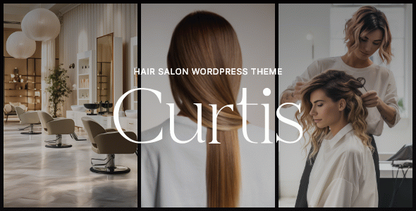 Curtis - Hair Salon WordPress Theme