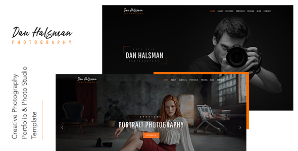 DAN – Creative Photography Portfolio and Photo Studio Template