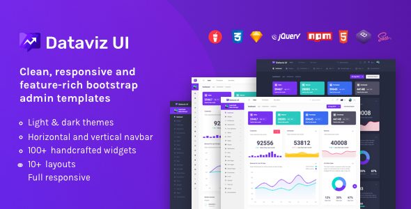 DatavizUI Bootstrap 5 Admin Dashboard Template