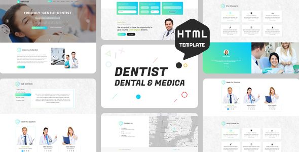 Dentist Doctor HTML Template