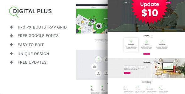 Digital Plus - SEO/Marketing HTML5 Template