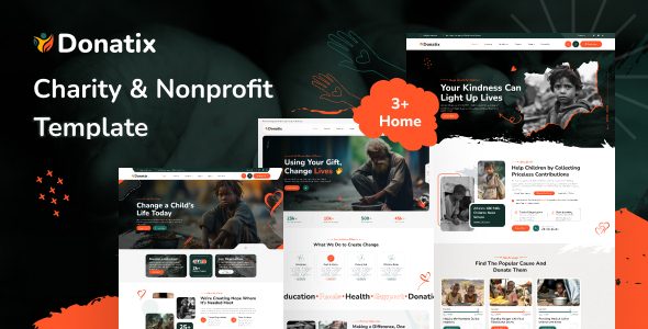 Donatix - Charity & Nonprofit Laravel Template