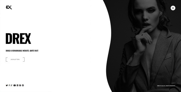Drex - Photography Portfolio Template