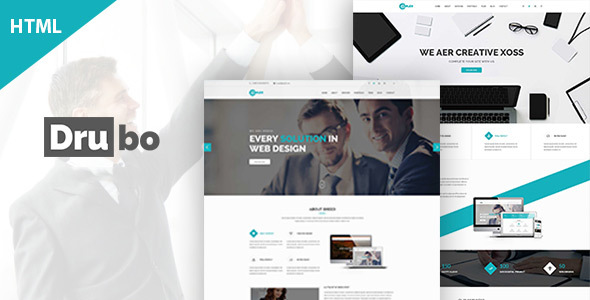 Drubo – Creative Corporate Business HTML Template