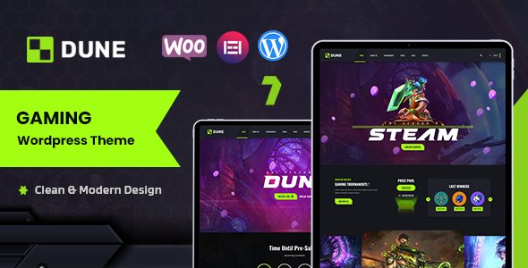 Dune - eSports and Gaming WordPress Theme