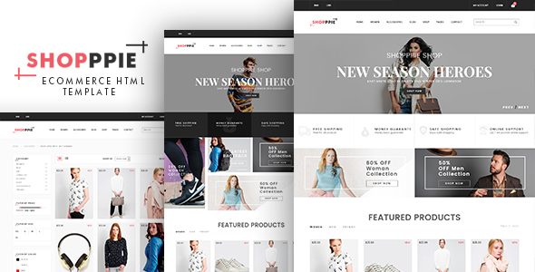 eCommerce HTML Template - Shopppie