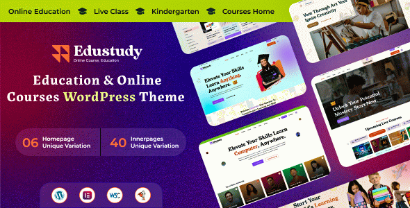 EduStudy – Education & Online Course WordPress Theme
