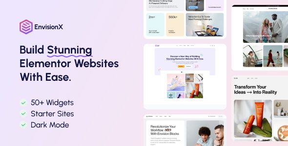 Envision X | Elementor WooCommerce WordPress Theme