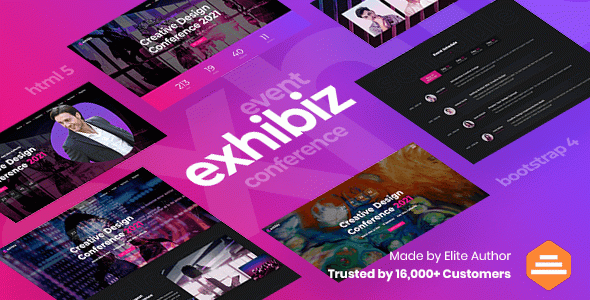 Exhibiz - Event Conference and Meetup HTML Template