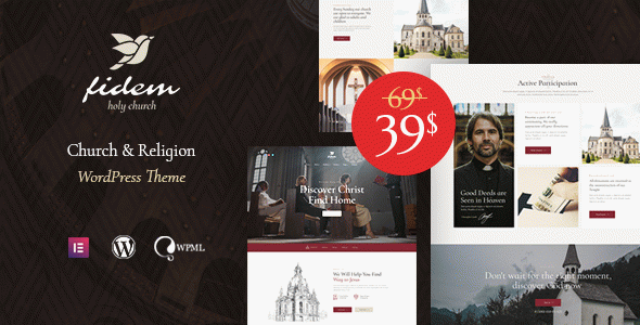 Fidem - Church & Religion WordPress Theme