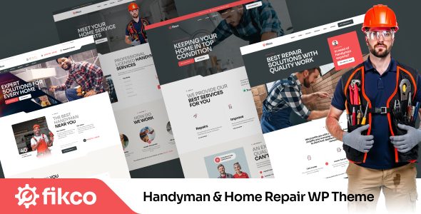 Fikco - Handyman & Home Repair WordPress Theme