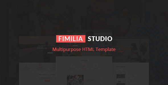 FIMILIA STUDIO - Creative HTML Template