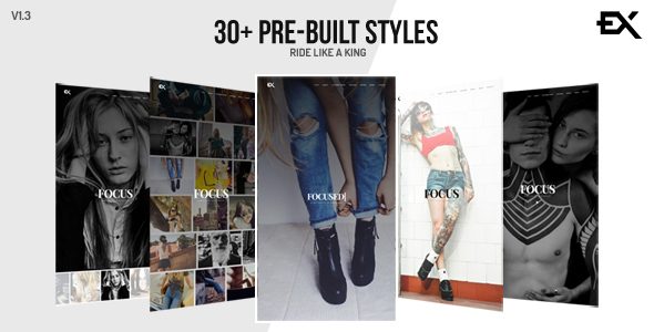 Focus || Photography Portfolio Template