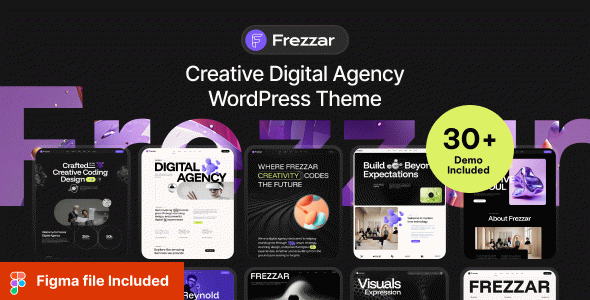 Frezzar - Creative Digital Agency WordPress Theme