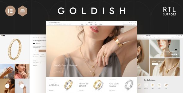 Goldish - Jewelry Store WooCommerce Theme