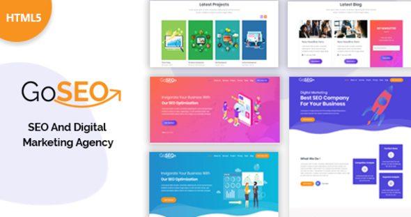Goseo - SEO & Digital Marketing Agency Template