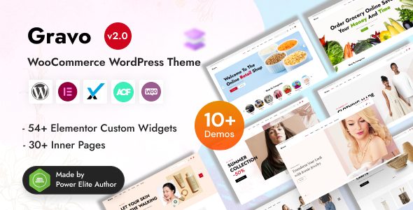 Gravo - WooCommerce WordPress Theme