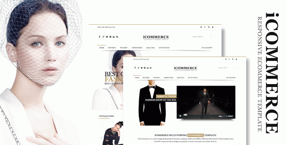 iCommerce - Retina Responsive Ecommerce HTML Template