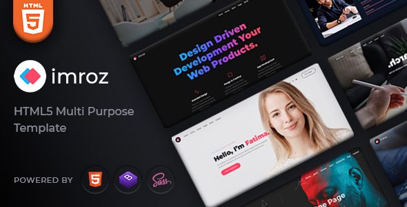 Imroz - Agency and Portfolio Template