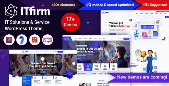 Itfirm - IT Solutions & Services WordPress Theme