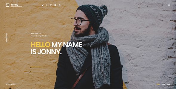 Jonny - Personal WordPress Theme