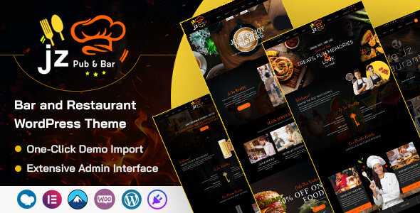 Jz Pub & Bar WordPress Theme