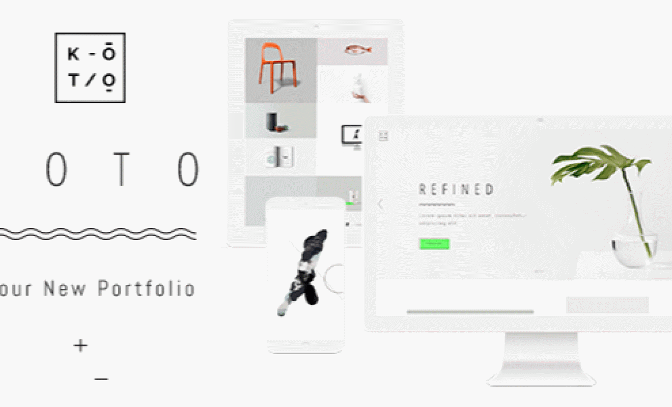 Koto - Artist Portfolio WordPress Theme