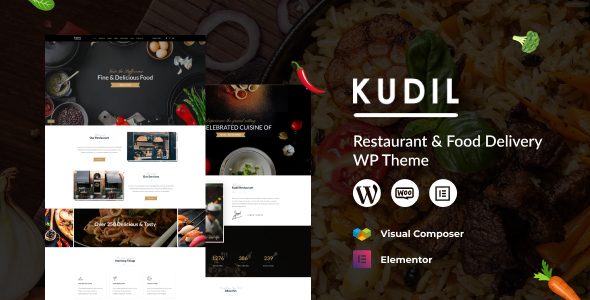 Kudil | Restaurant & Food Delivery Theme