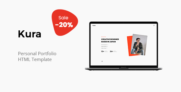 Kura - Personal Portfolio Template