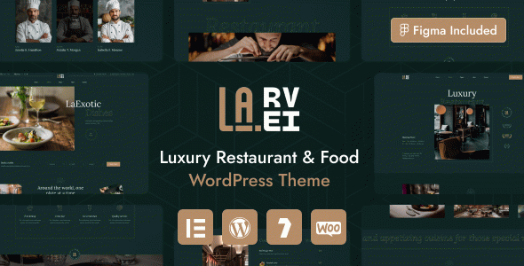 La.Revi - Luxury Restaurant WordPress Theme
