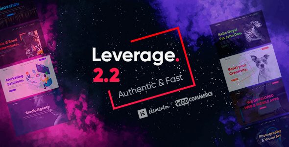Leverage - Creative Agency and Digital Agency WordPress Theme