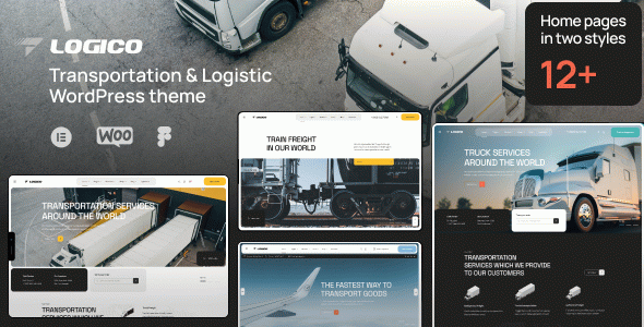 Logico | Transportation & Logistics WordPress Theme